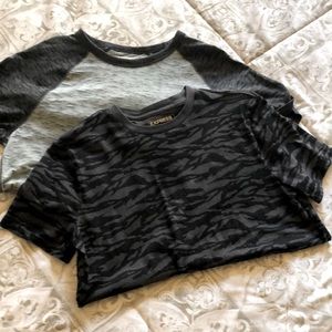 Express men’s tees. Black and grey. Short sleeveBoth sold together